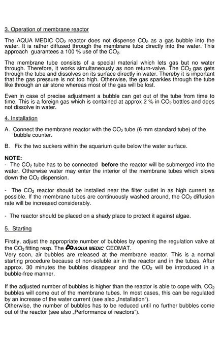 Reator CO2 aqua medic 400