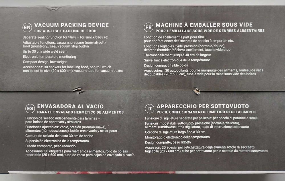 Zgrzewarka próżniowa N8WERK