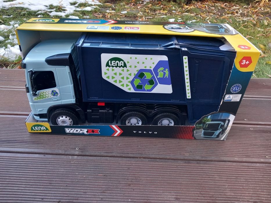 Duża Śmieciarka Volvo  FMX Lena 1:15