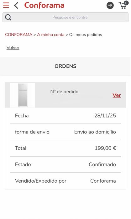 Frigorífico  2 portas