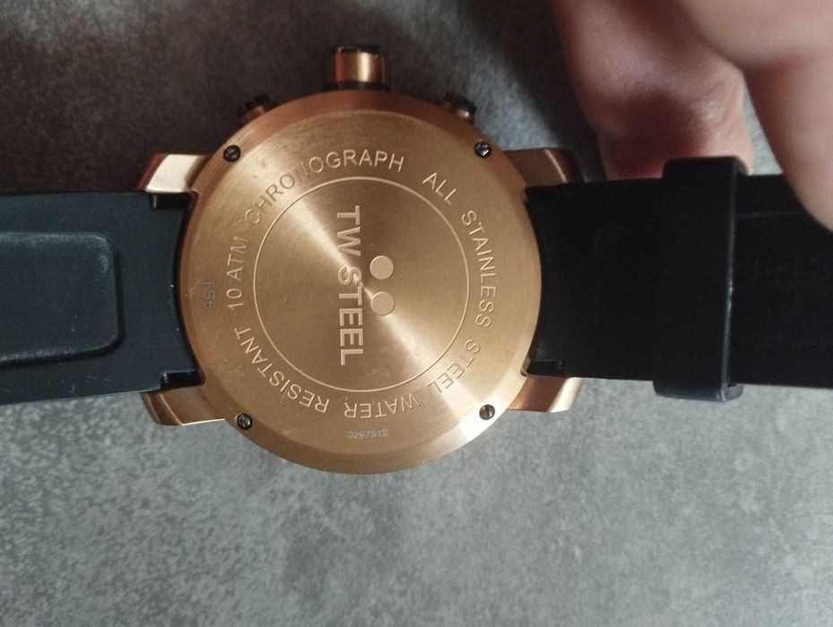 Zegarek TW Steel Ts5 G r a n d e u r Tech 48 mm 10 a t m