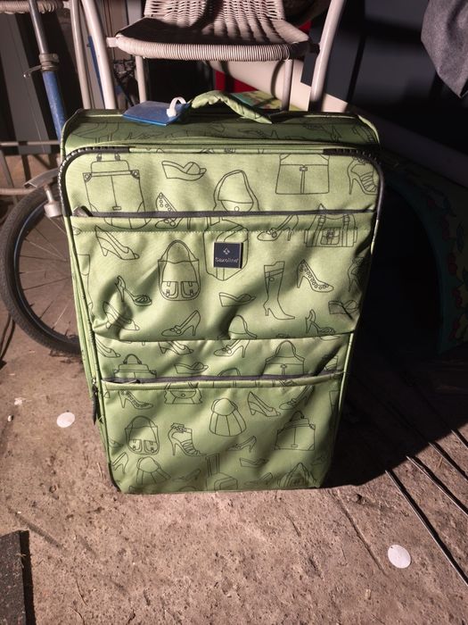 Walizka zielona turystyczna