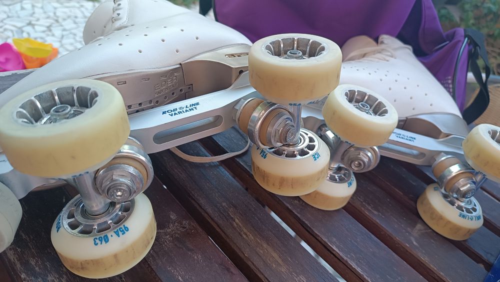 Patins artístico, bota Edea, base Variant 255