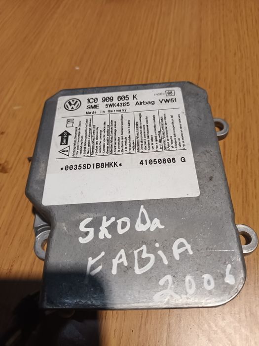 Centralina air bag skoda fabia 2006