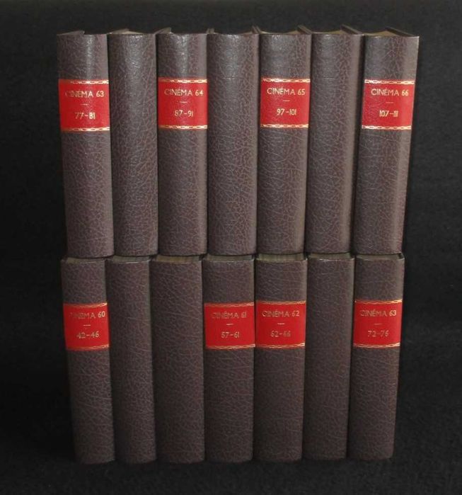 Livros Revista Cinéma Le Guide du Spectateur 1960 a 1966 Completo