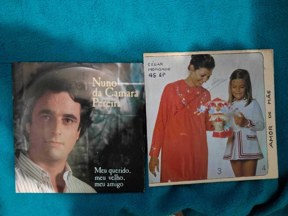 Discos de vinil antigos