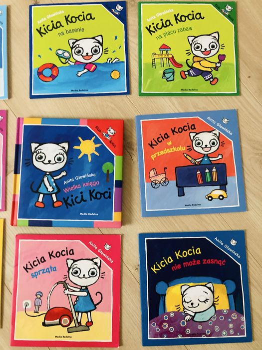 # wielki zestaw kicia kocia#