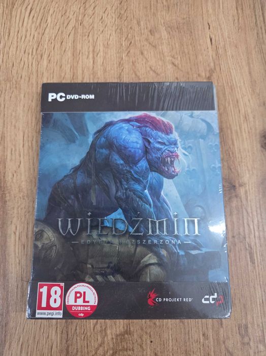 Wiedźmin Edycja Rozszerzona - Steelbook PC - Nowa w Folii