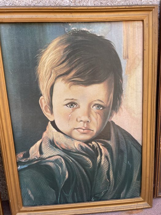 Quadros Menino da lagrima