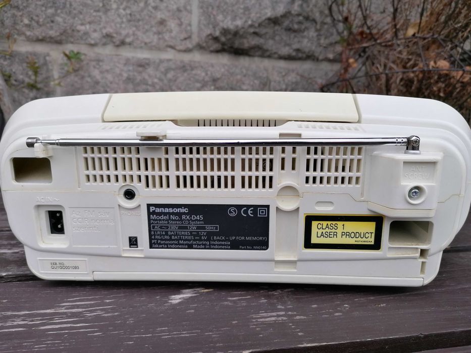PANASONIC RX-D45 Boombox Radiomagnetofon + CD
