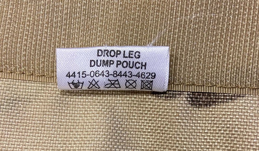 Bolsa camuflada Multicam Drop Leg Dump Pouch (Highlander Pro-Force)