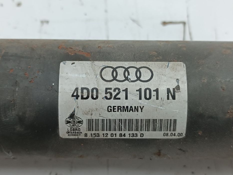 Transmissão Central - AUDI A8 (4D2, 4D8) | 94 - 05
