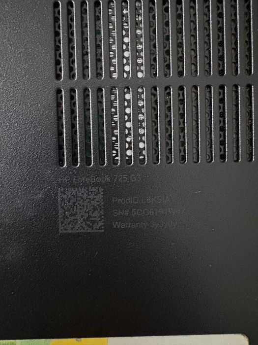 Hoje Elitebook 725 G3