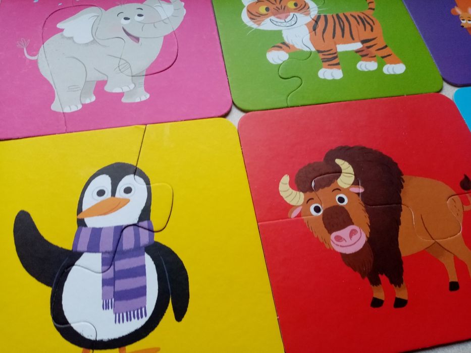 Puzzle 2el. połóweczki