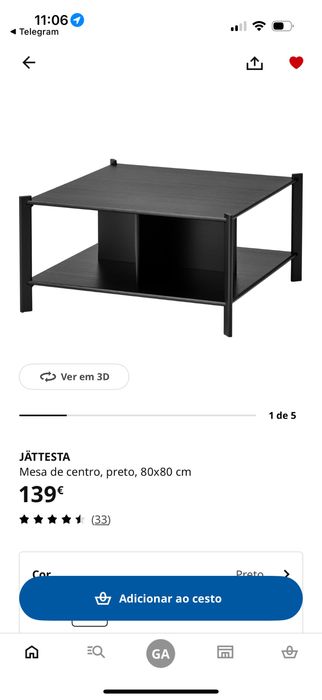 JÄTTESTA Mesa de centro