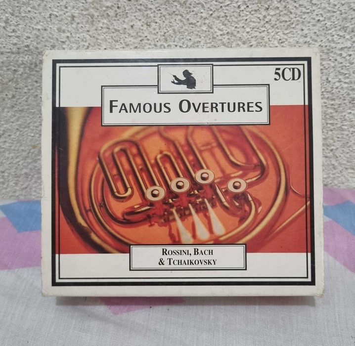 5 CDs of Famous Overtures in Good Condition