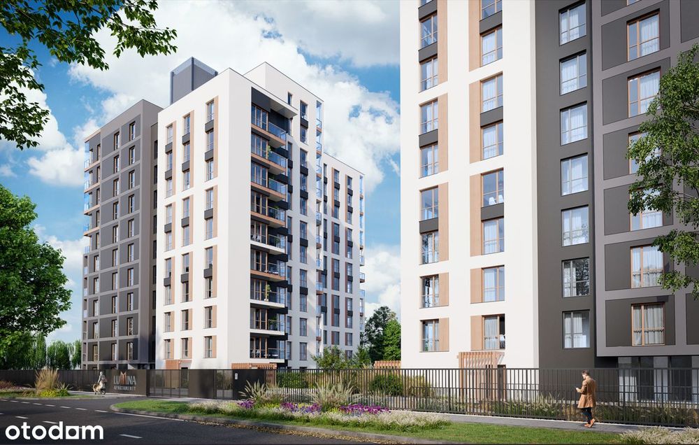 Kawalerka 36,83 m² | Apartamenty Lumina – standard premium - Widok 6