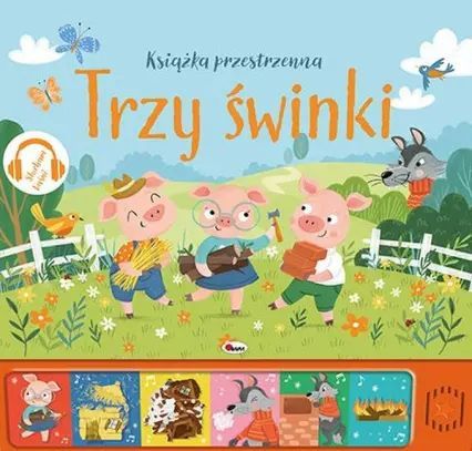 Słucham baśni. Trzy świnki. AWM. Nowy Produkt