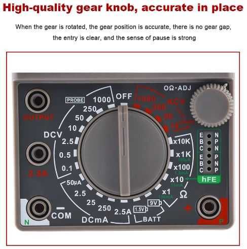 Analogowy Miernik DE-960TR