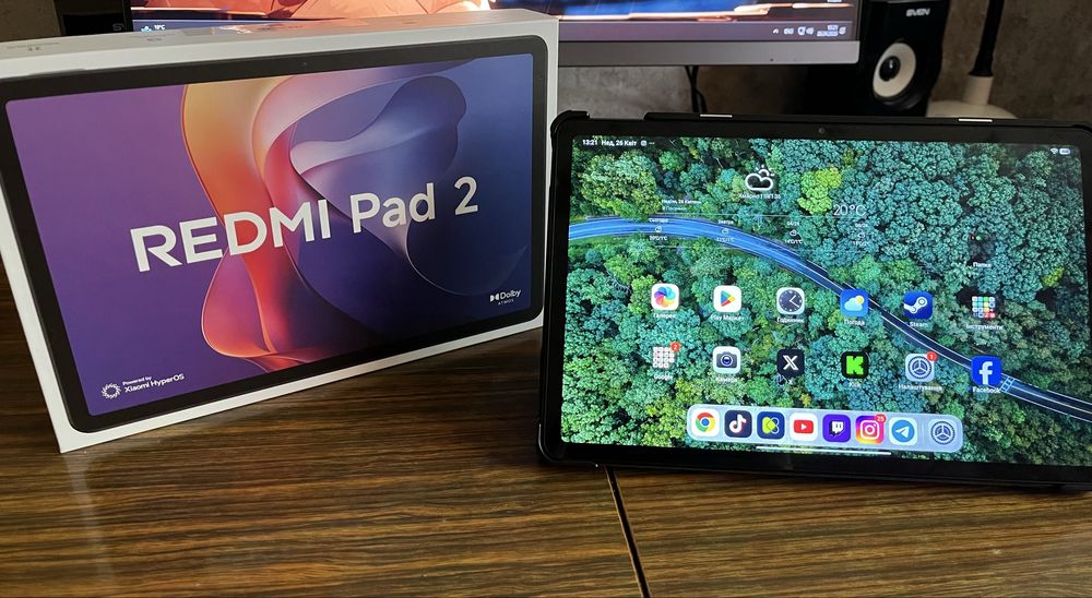 Планшет Xiaomi Redmi Pad 2 WiFi 4/128GB Graphite Gray