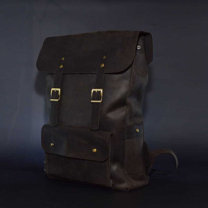 Рюкзак з натуральної шкіри TARWA