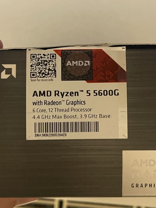 Кулер AMD Ryzen 5 5600G
