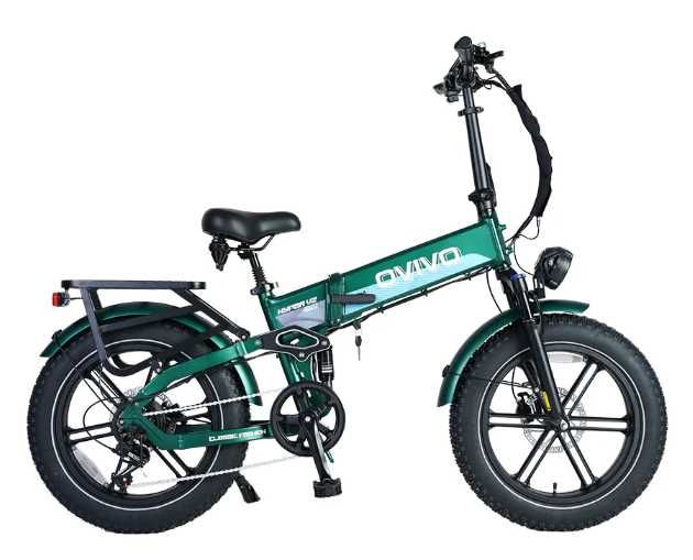 Rower elektryczny OVIVO HYPER V2 zielony