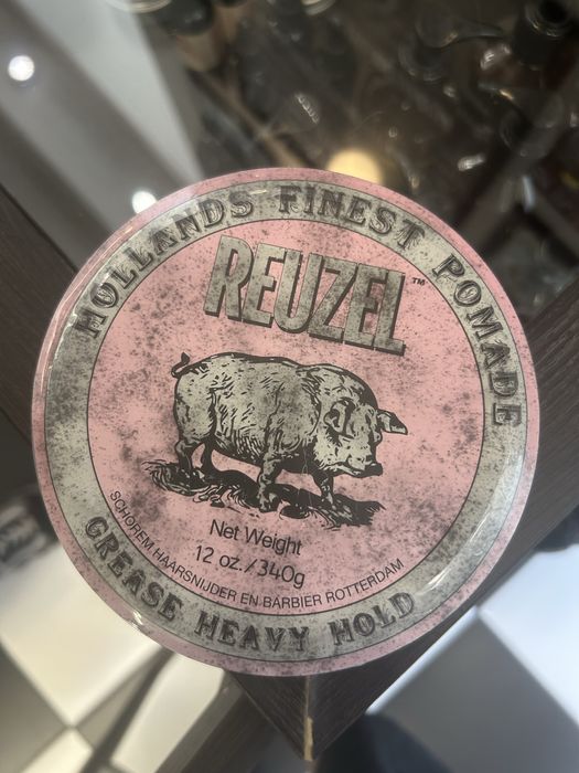 Чоловіча помада для укладання волосся Reuzel Pink Heavy Grease, 340 г
