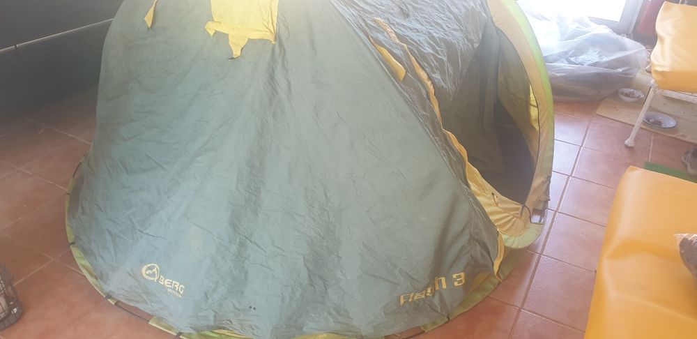 Tenda igloo de 3 lugares