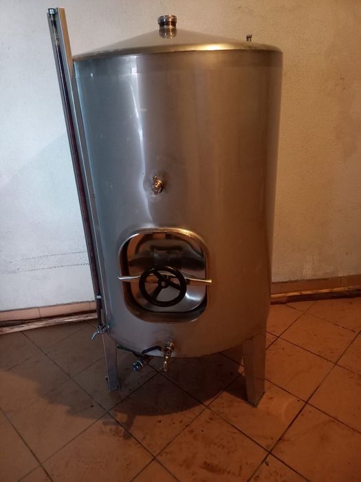 Cuba inox para vinho