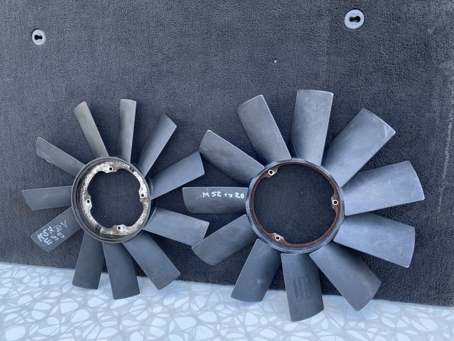 Крильчатка Вискомуфты БМВ Е39 Е46 M52 M54 Вентилятор Віскомуфти