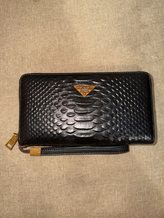 гаманець Prada органайзер на блискавці