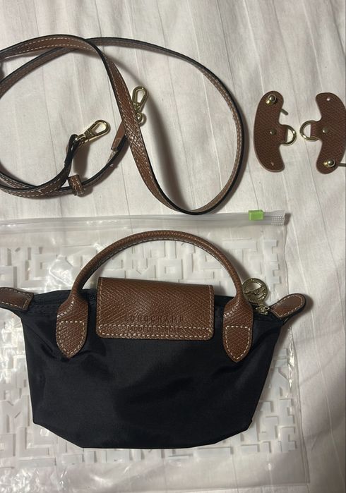 Longchamp S raramente usada preta