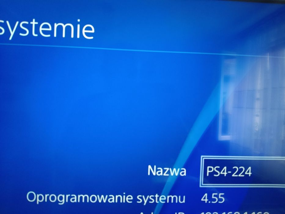 Konsola ps4 1004 z uszkodzona płytka logiczna PCB