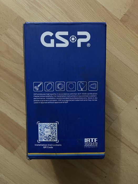 Novo - GSP Jogo de apoios, veio de transmissão, lado da caixa de velocidades, eixo dianteiro, lado esquerdo