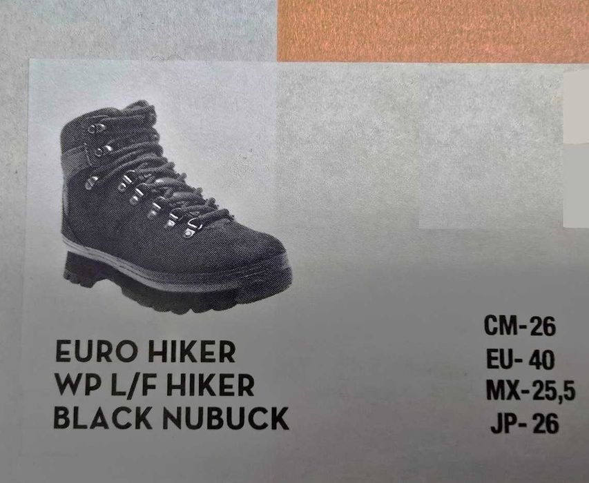 Зимові Чоловічі Черевики Timberland Euro Hiker р.40 Нові Оригінал