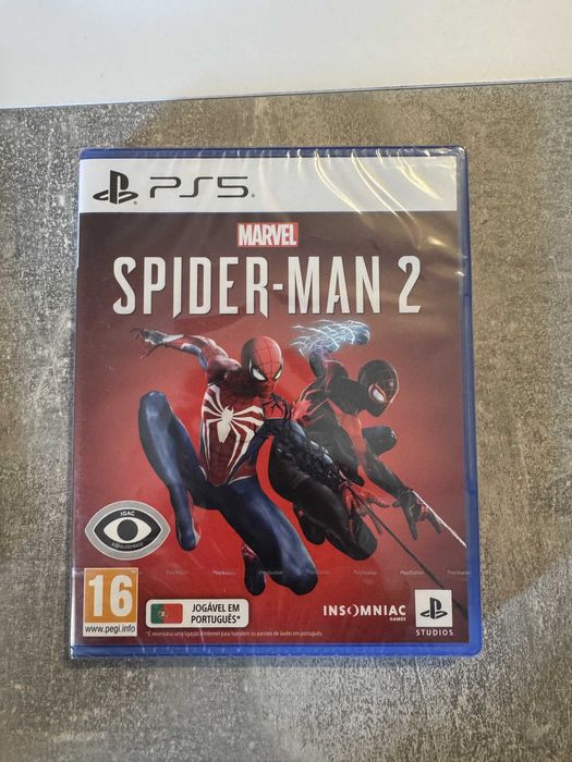 Jogos PS5 – Spider-Man 2, God of War Ragnarok + Suporte Vertical