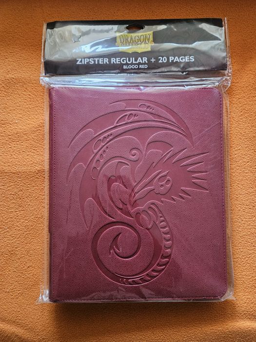 Portfolio Dragon Shield vermelho