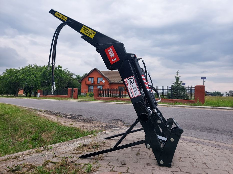 PROMO ! Ładowacz czołowy TUR ! Euroramka z osprzętem Montaż  od ręki