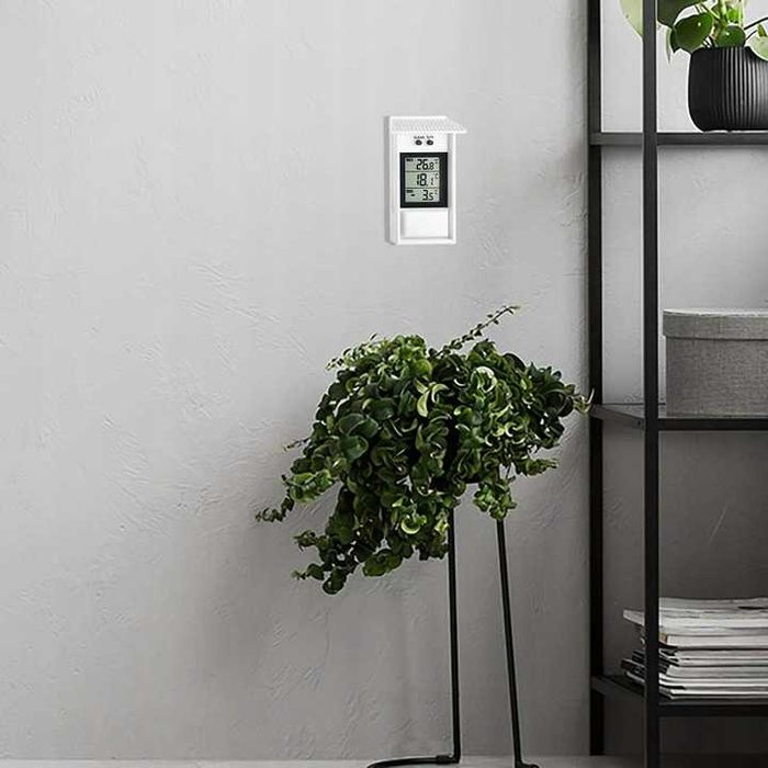 Termometr cyfrowy Max-Min wewnętrzny zewnętrzny LCD TFA Dostmann