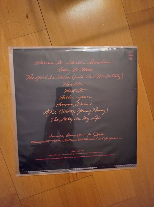 Michael Jackson 'Triller' vinil 33" Ed 1982 excelente