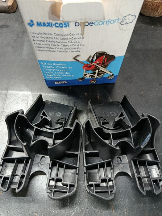 Kit adaptador carrinho  Bebé Confort e Maxicosi