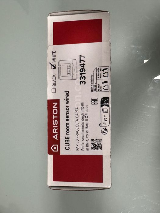 TERMOSTATO ARISTON CUBE BRANCO