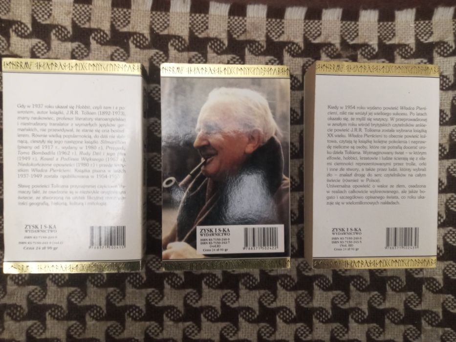 J.R.R. Tolkien Władca Pierścieni Trylogia Zysk S-ka Powrót Króla Dwie