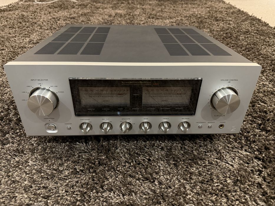Luxman L-550AX Mark II — Class A інтегрований підсилювач класу A / стан як новий