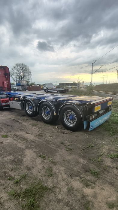 Naczepa kontenerowa D tec flexitrailer tracza