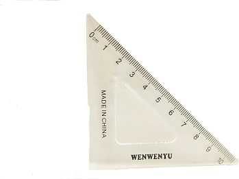 Zestaw kreślarski - geometryczny - linijka 20cm