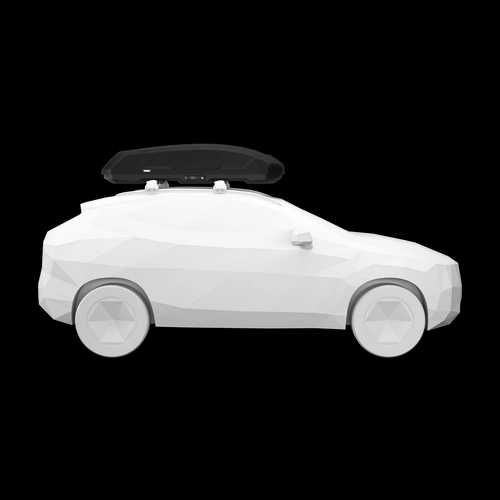 Box dachowy Thule Force 3 L Czarny Aeroskin Warszawa Praga