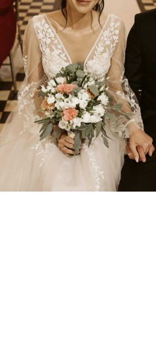 Sprzedam suknię ślubną  Uwaga Sprzedaż tylko osobiście . Nie wysyłam