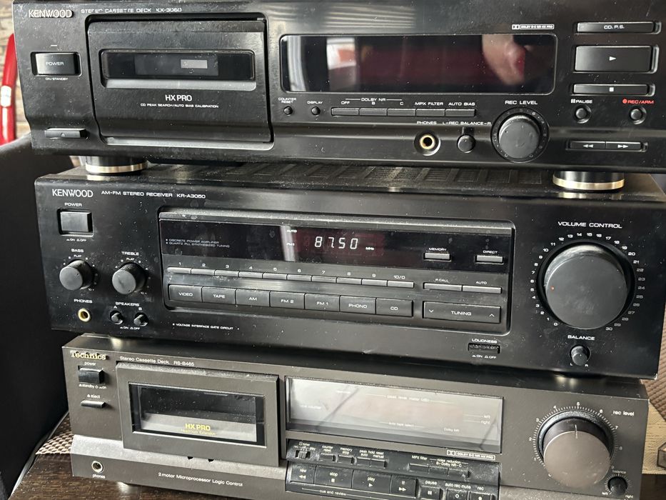 Kenwood KR A3050 amplituner deck technics